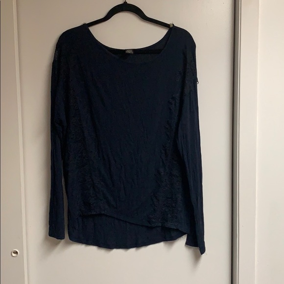 Wet seal long sleeve blue shirt - Picture 1 of 3
